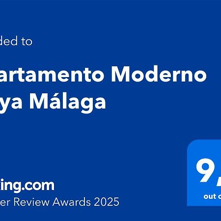 Apartamento Moderno Playa Малага Экстерьер фото